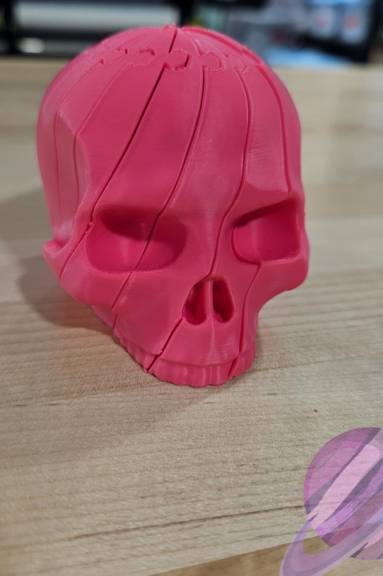 COLORFUL FIDGET SKULL- 3D PRINTED-Stay Foxy Boutique, Florissant, Missouri