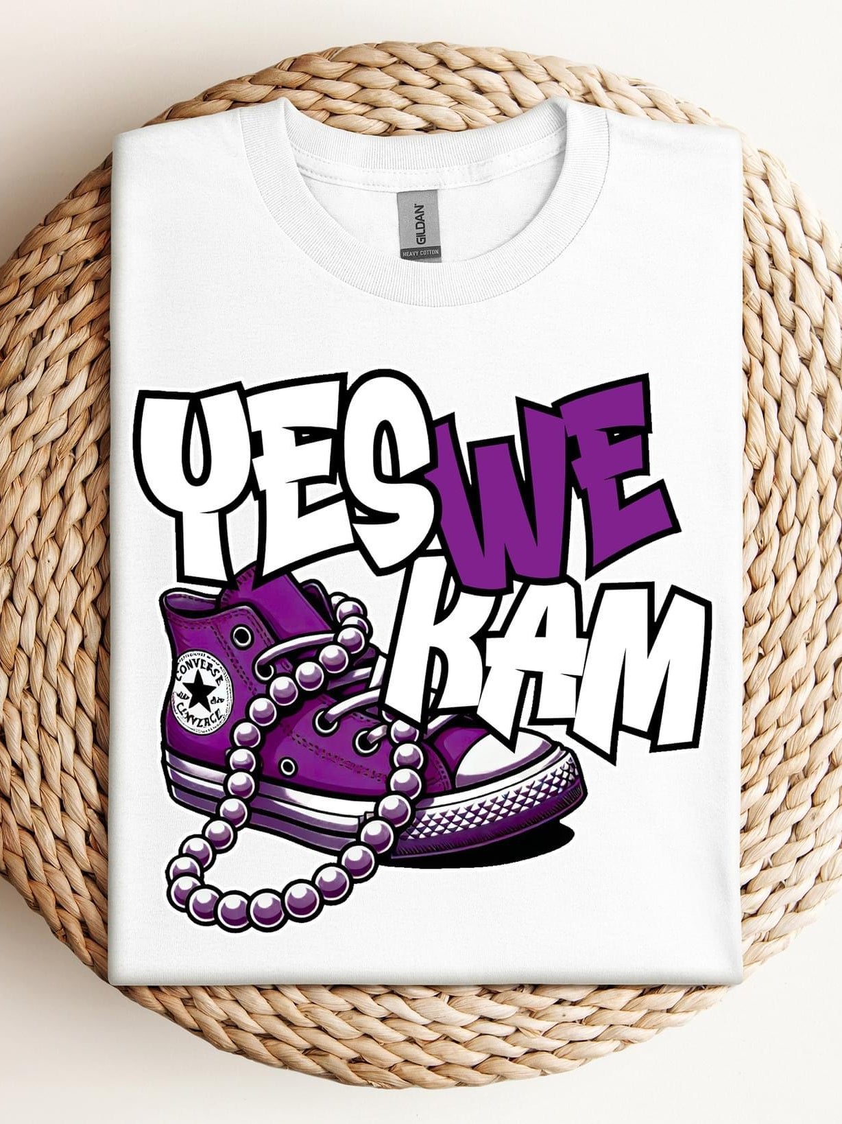Yes We Purple Graphic T-Graphic T-Stay Foxy Boutique, Florissant, Missouri
