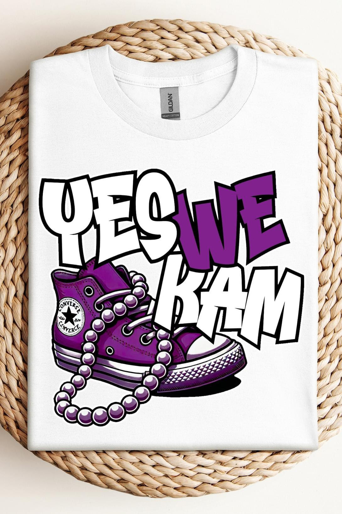 Yes We Purple Graphic T-Graphic T-Stay Foxy Boutique, Florissant, Missouri