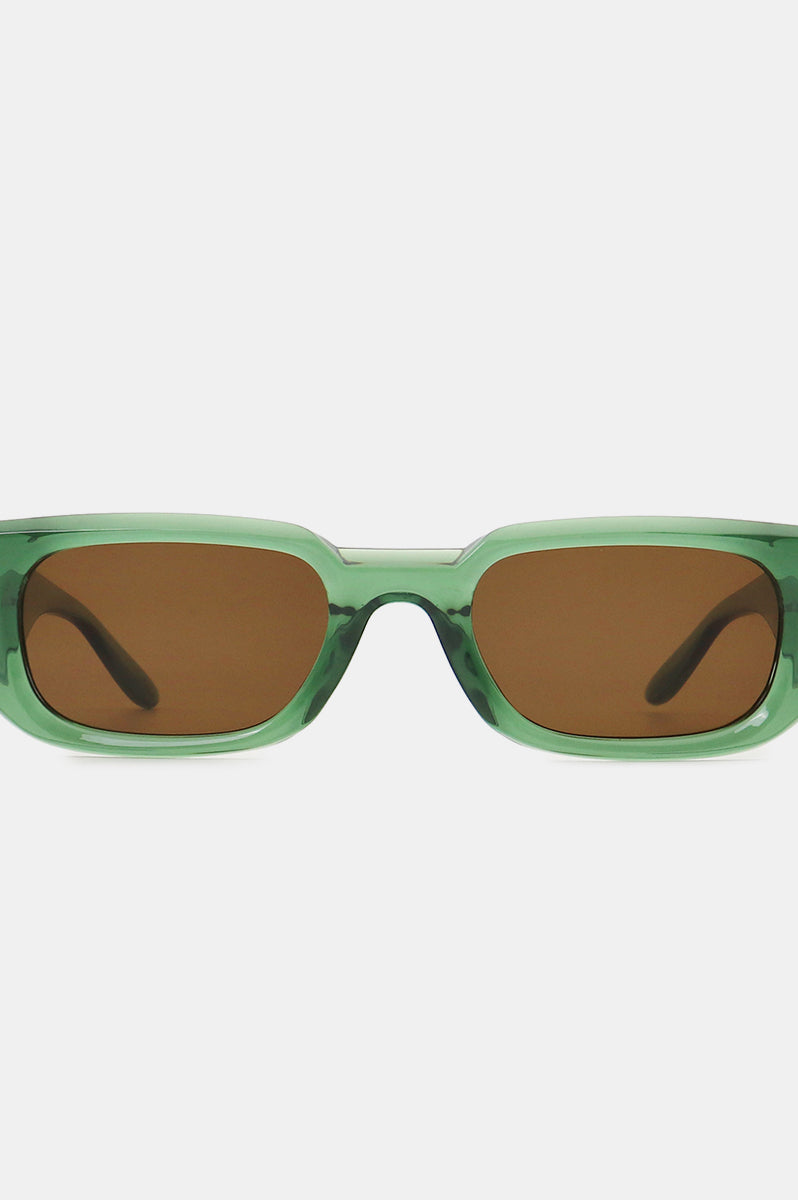 Polycarbonate Frame Rectangle Sunglasses-Stay Foxy Boutique, Florissant, Missouri