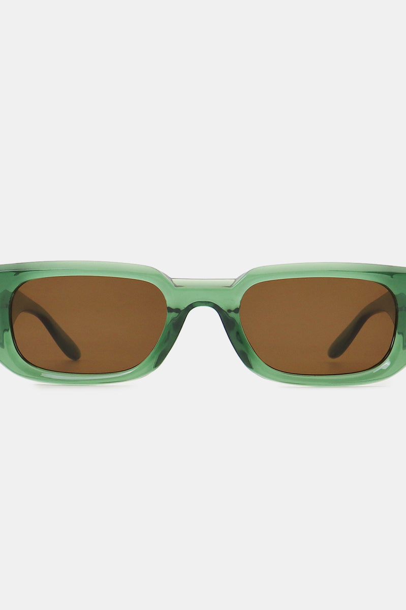 Polycarbonate Frame Rectangle Sunglasses-Stay Foxy Boutique, Florissant, Missouri