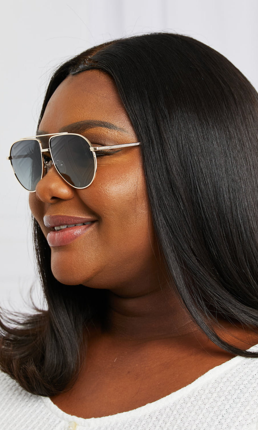 TAC Polarization Lens Aviator Sunglasses-Stay Foxy Boutique, Florissant, Missouri