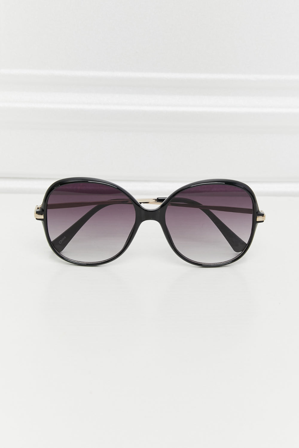Metal-Plastic Hybrid Full Rim Sunglasses-Stay Foxy Boutique, Florissant, Missouri