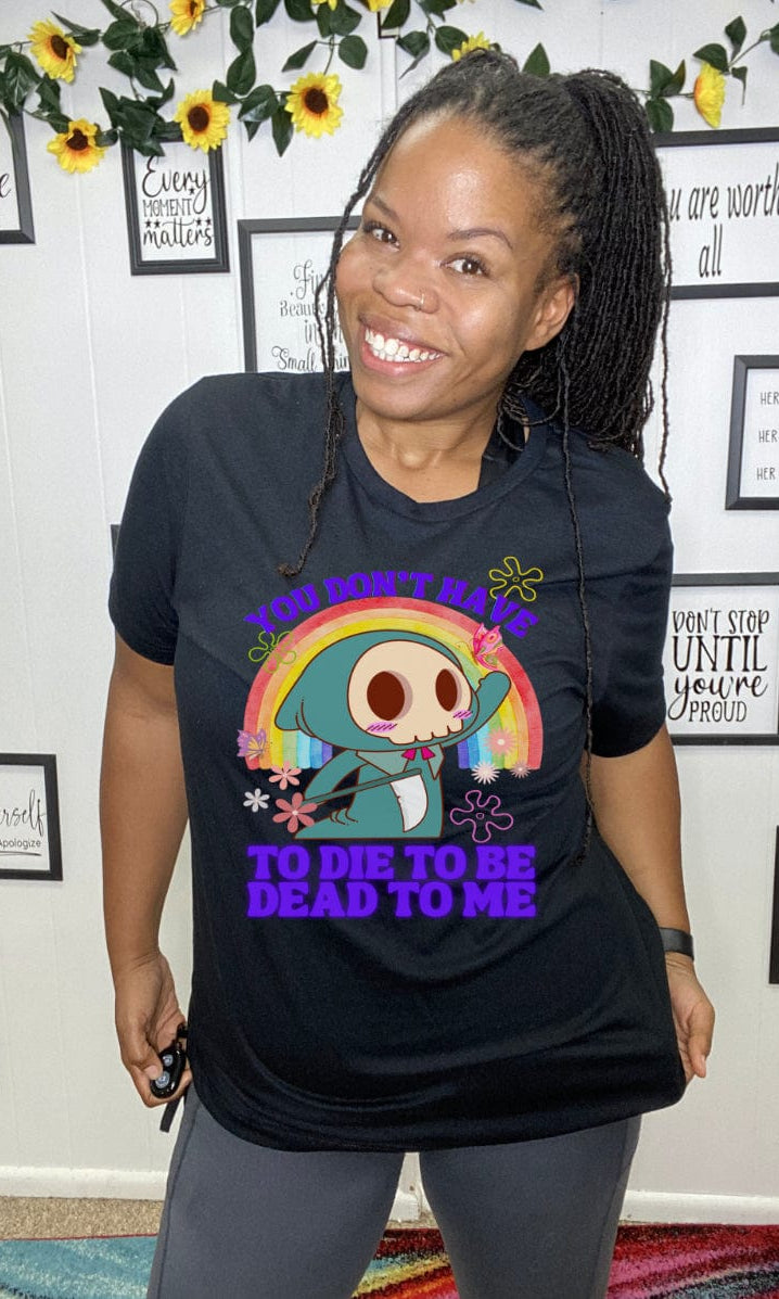 Dead To Me Graphic T TT-Graphic T-Stay Foxy Boutique, Florissant, Missouri