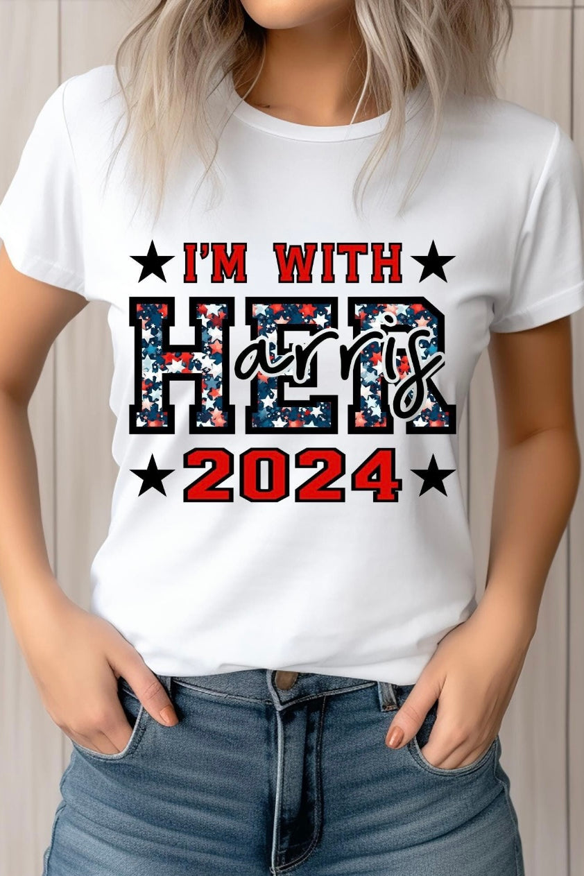 Im With Her Graphic T shirt-Graphic T-Stay Foxy Boutique, Florissant, Missouri