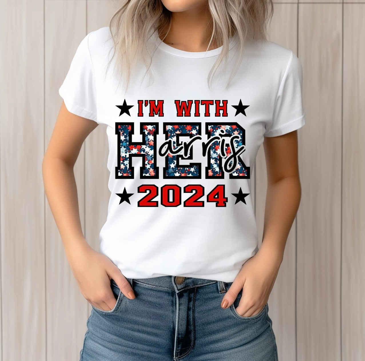 Im With Her Graphic T shirt-Graphic T-Stay Foxy Boutique, Florissant, Missouri