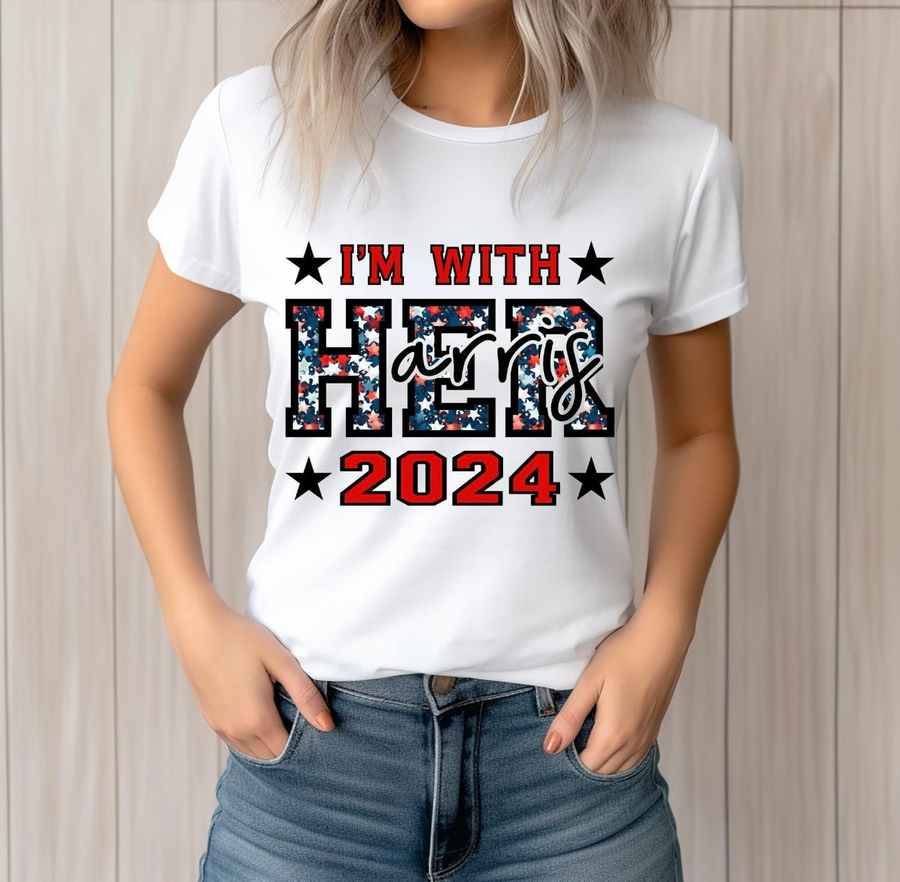 Im With Her Graphic T shirt-Graphic T-Stay Foxy Boutique, Florissant, Missouri