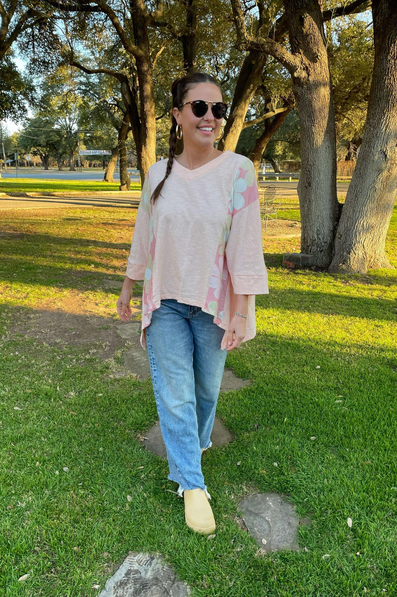 PREORDER: Stay Groovy Top in Two Colors-Womens-Stay Foxy Boutique, Florissant, Missouri