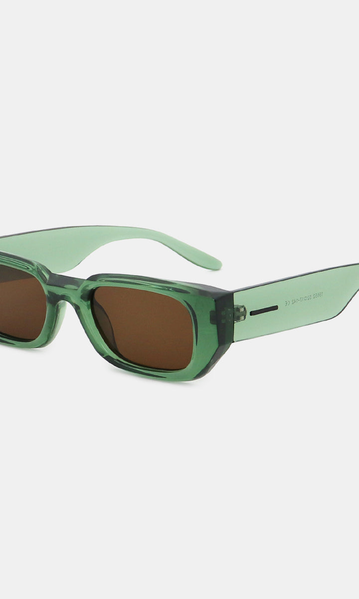 Polycarbonate Frame Rectangle Sunglasses-Stay Foxy Boutique, Florissant, Missouri