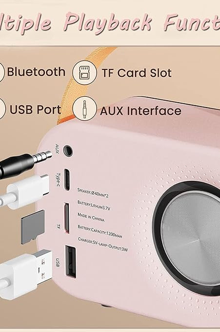 Retro Mini Bluetooth Speaker in Assorted Colors-Home & Decor-Stay Foxy Boutique, Florissant, Missouri