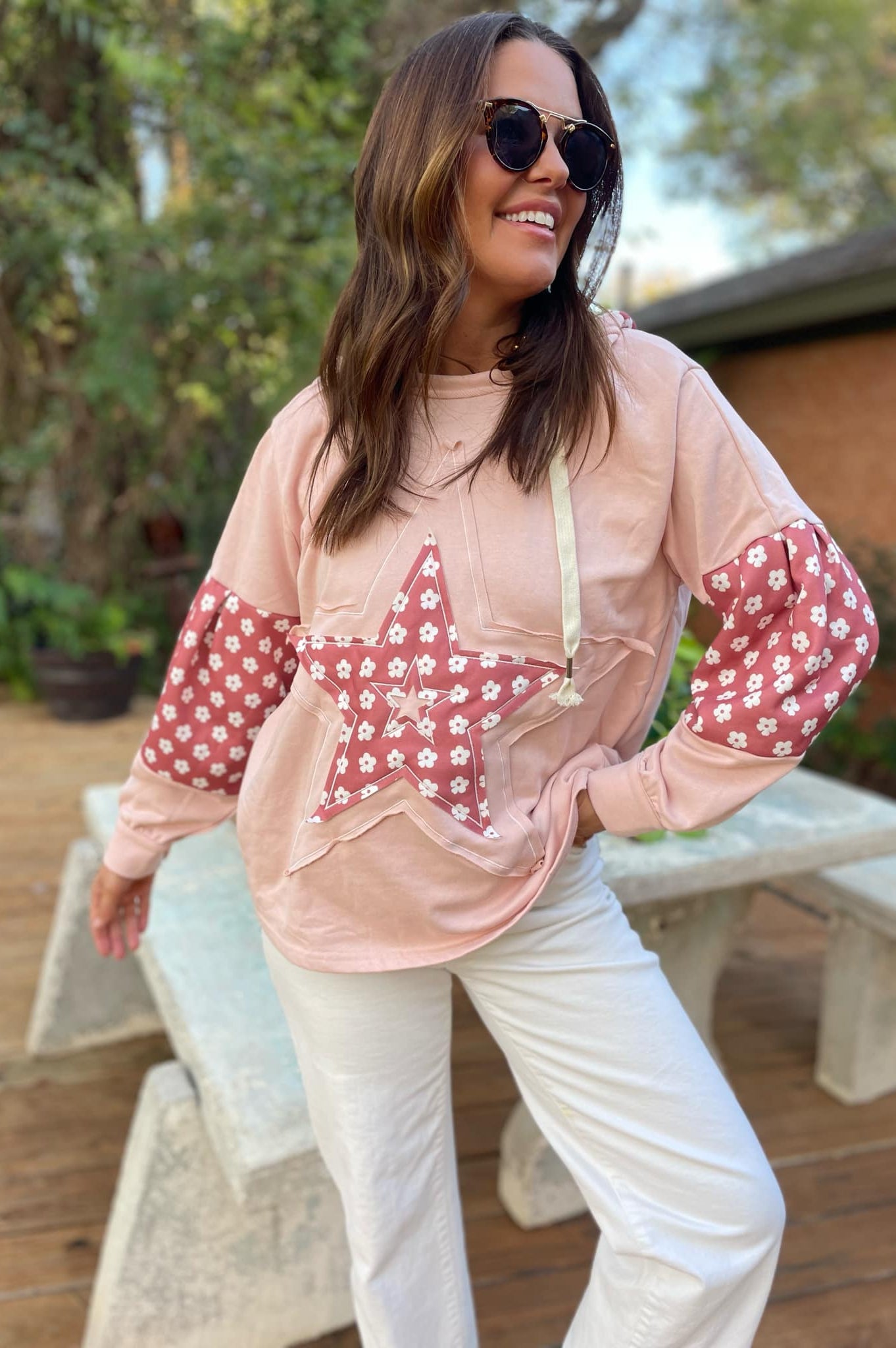 PREORDER: Star Gazer Hoodie in Three Colors-Womens-Stay Foxy Boutique, Florissant, Missouri