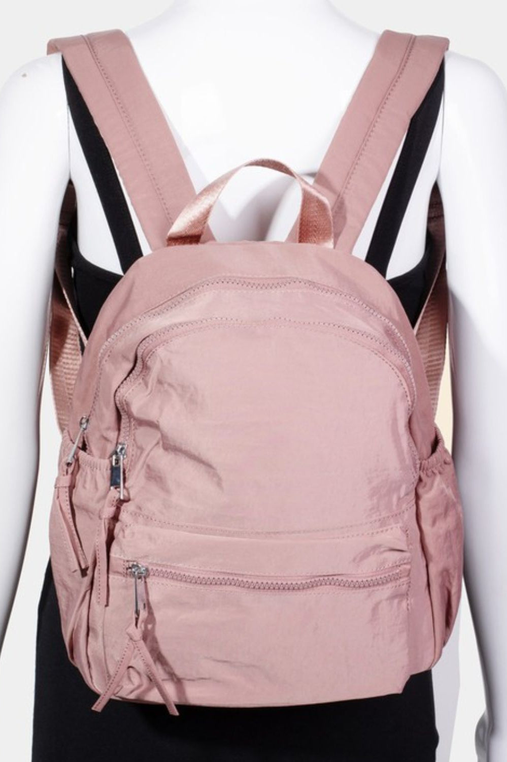 Fame Nylon Multi Pocket Backpack Bag-Stay Foxy Boutique, Florissant, Missouri