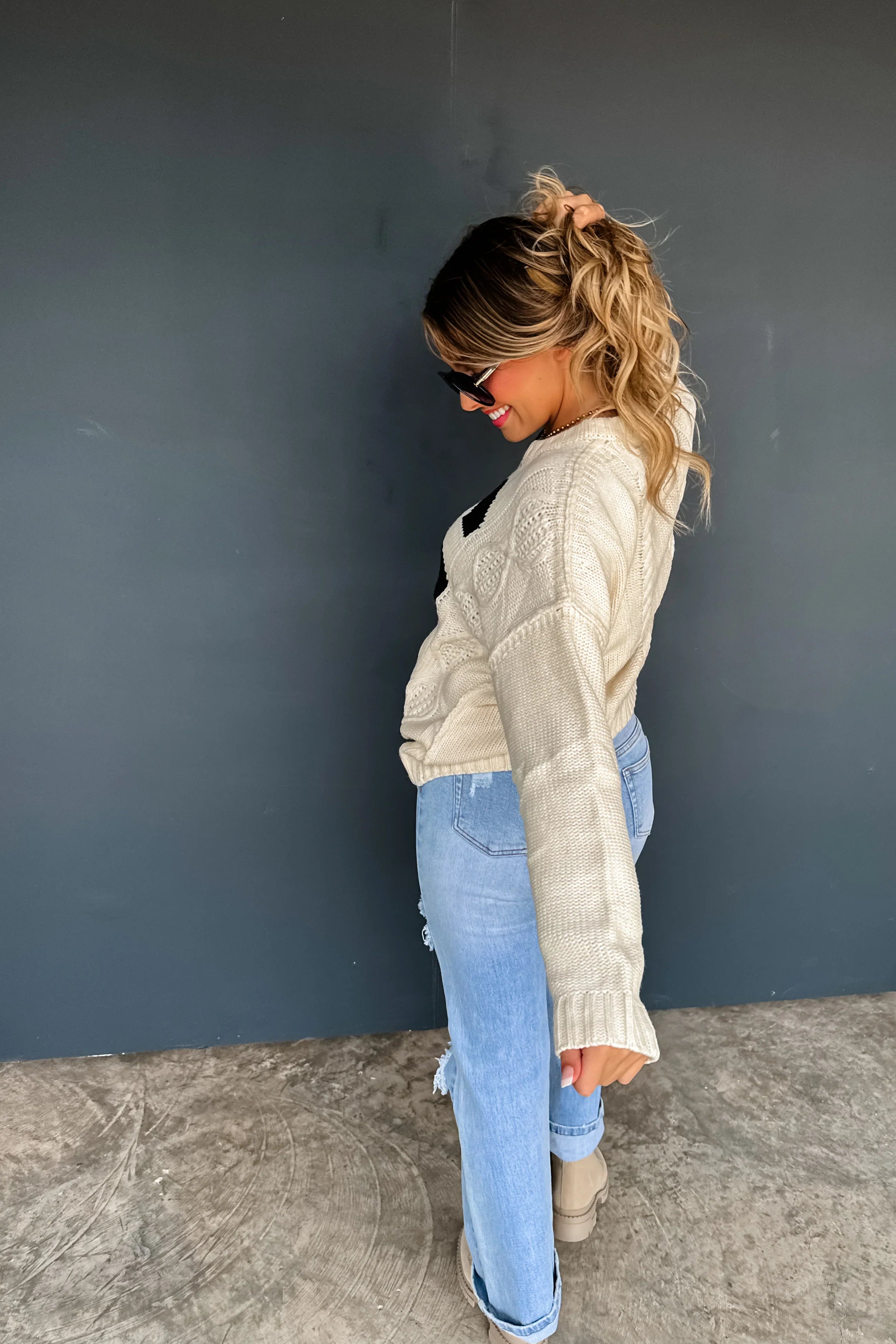 PREORDER: Varsity 86 Sweatshirt-Womens-Stay Foxy Boutique, Florissant, Missouri