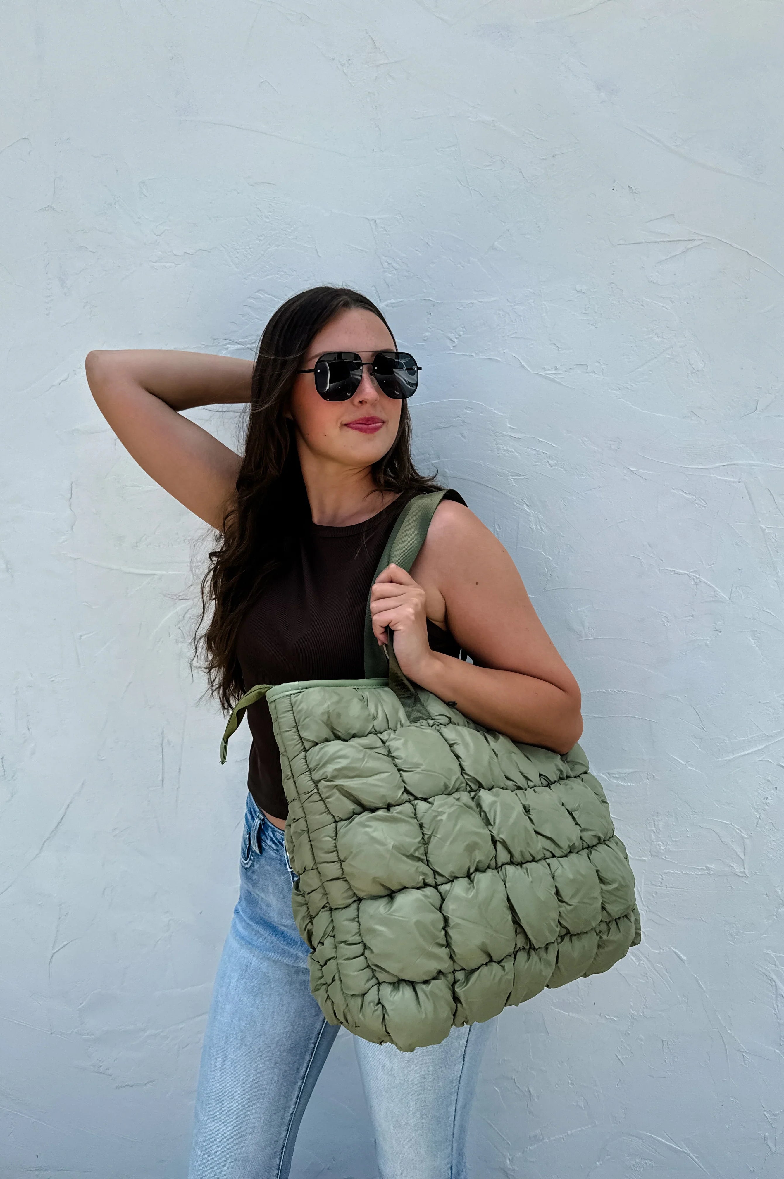 PREORDER: Puffer Bag in Six Colors-Womens-Stay Foxy Boutique, Florissant, Missouri