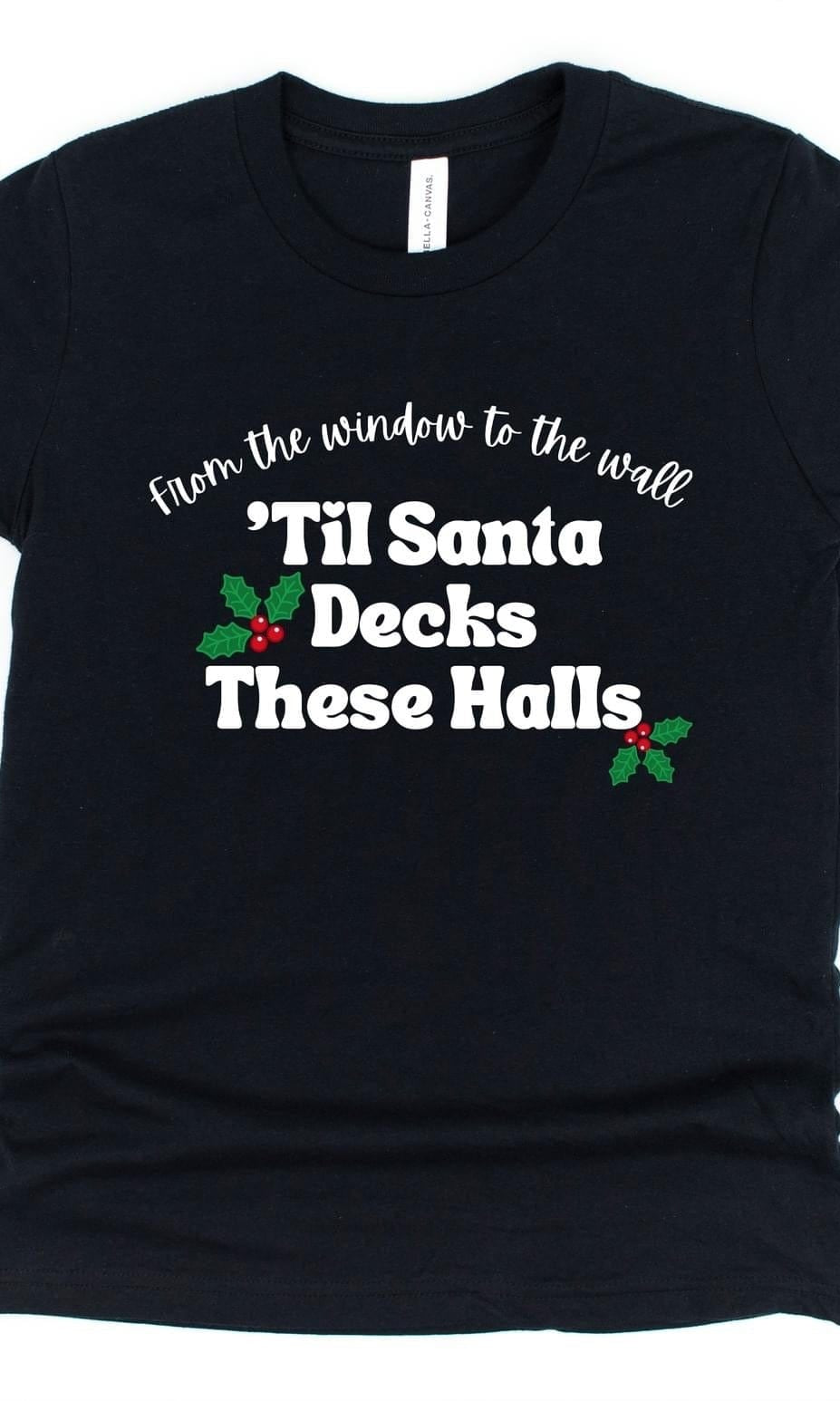Deck The Halls Graphic T-Graphic T-Stay Foxy Boutique, Florissant, Missouri