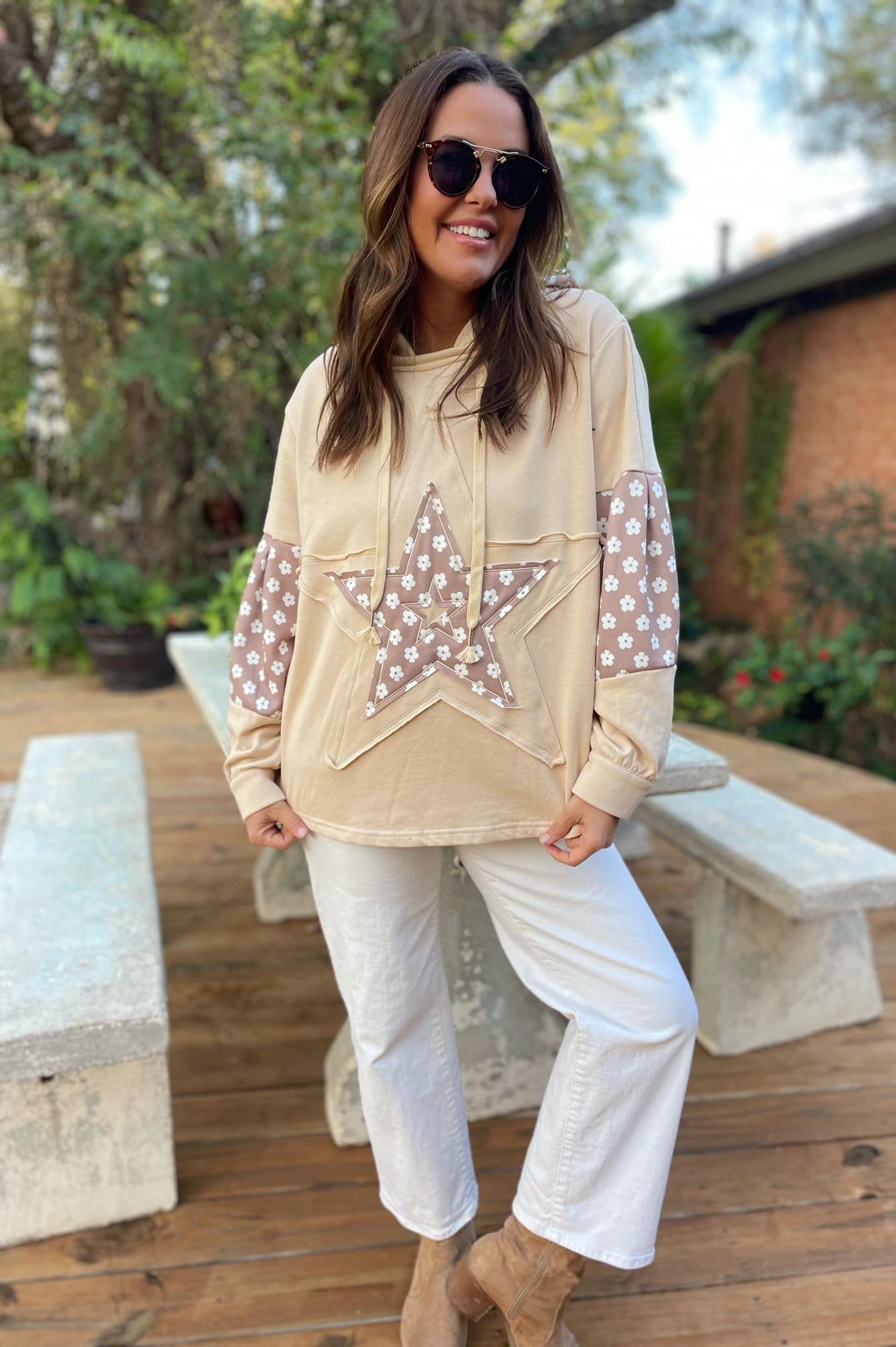 PREORDER: Star Gazer Hoodie in Three Colors-Womens-Stay Foxy Boutique, Florissant, Missouri