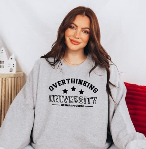 Overthinking Graphic T-Graphic T-Stay Foxy Boutique, Florissant, Missouri