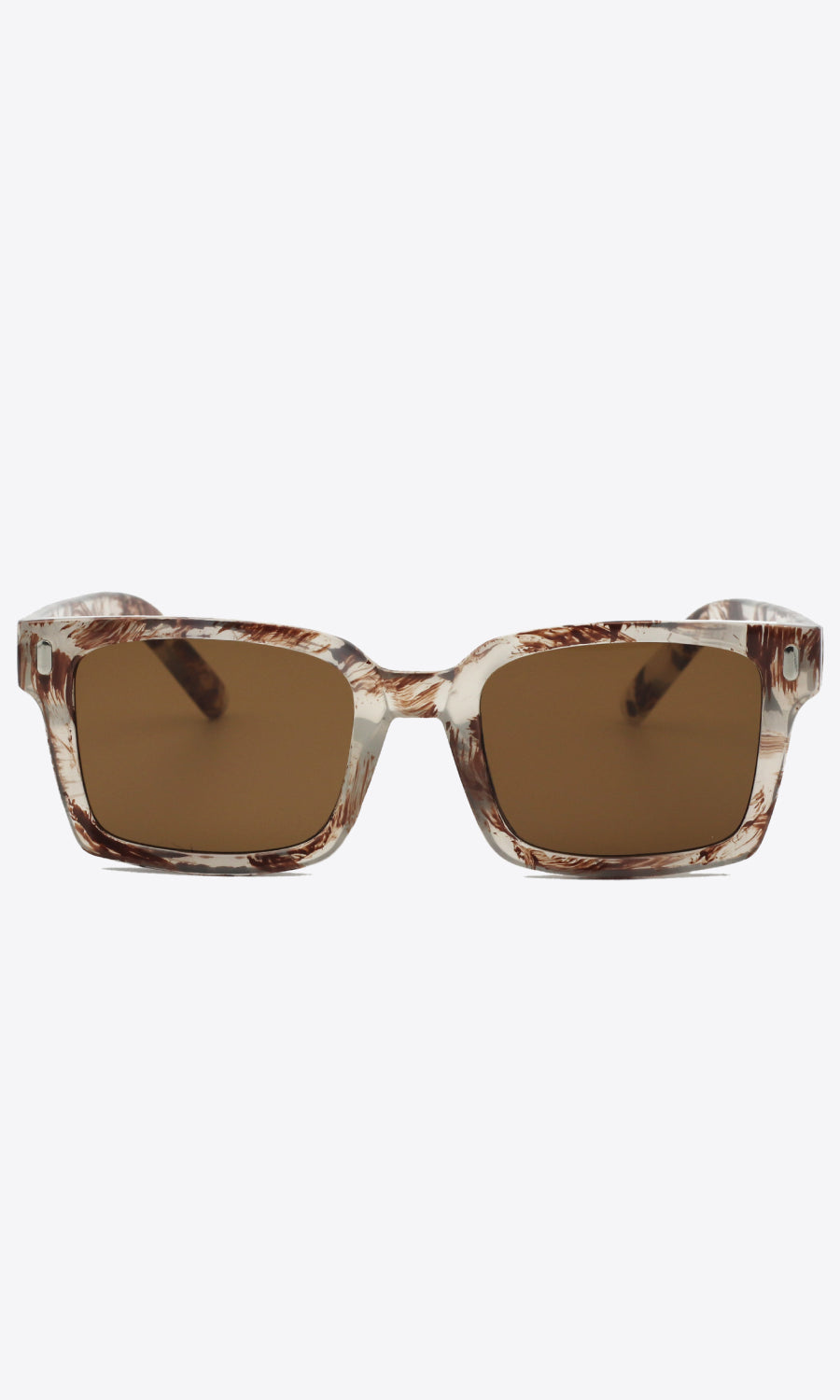 UV400 Polycarbonate Square Sunglasses-Stay Foxy Boutique, Florissant, Missouri