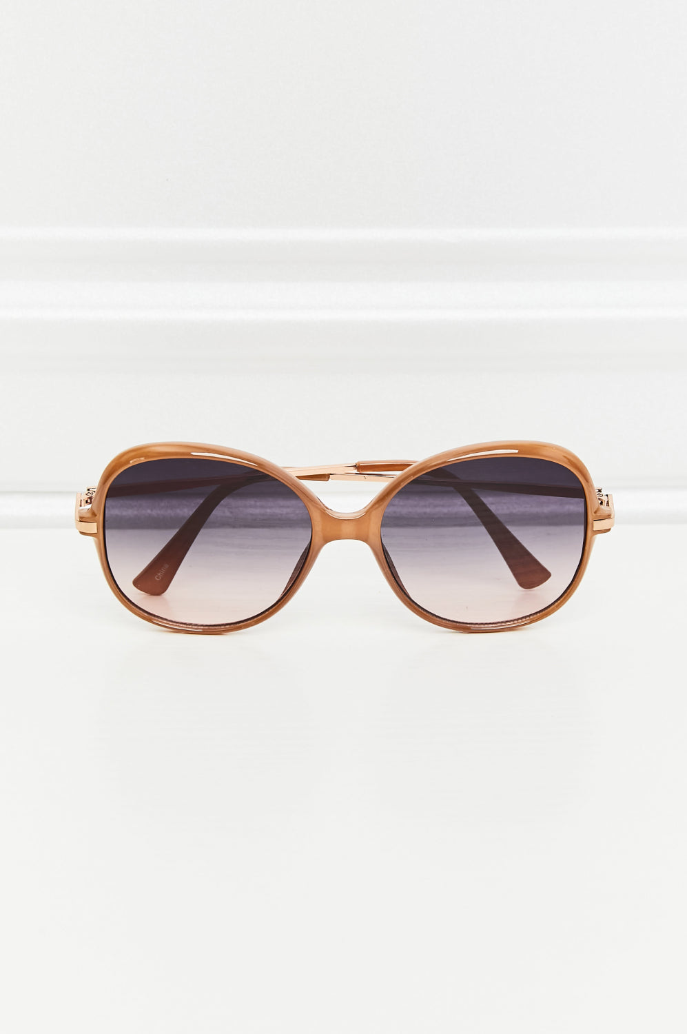 Metal-Plastic Hybrid Full Rim Sunglasses-Stay Foxy Boutique, Florissant, Missouri