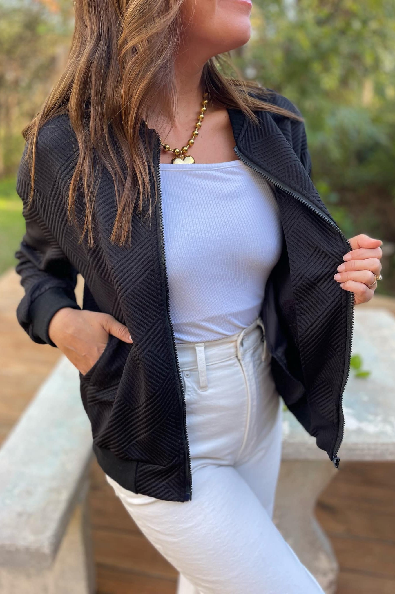 PREORDER: One Of These Days Jacket in Two Colors-Womens-Stay Foxy Boutique, Florissant, Missouri