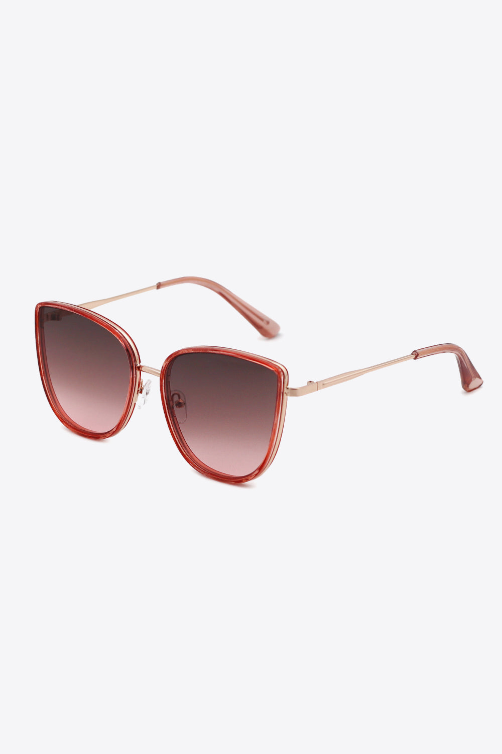 Full Rim Metal-Plastic Hybrid Frame Sunglasses-Stay Foxy Boutique, Florissant, Missouri