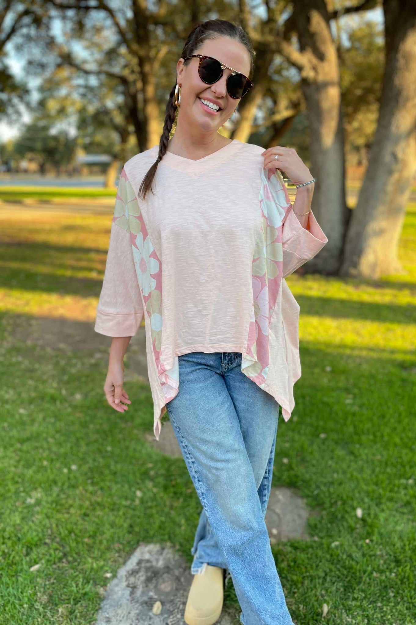 PREORDER: Stay Groovy Top in Two Colors-Womens-Stay Foxy Boutique, Florissant, Missouri