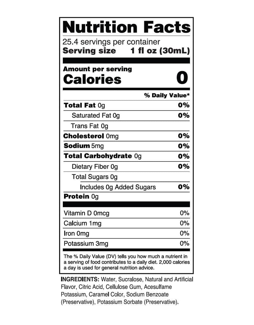 Sugar Free Brown Butter Toffee Syrup-Stay Foxy Boutique, Florissant, Missouri