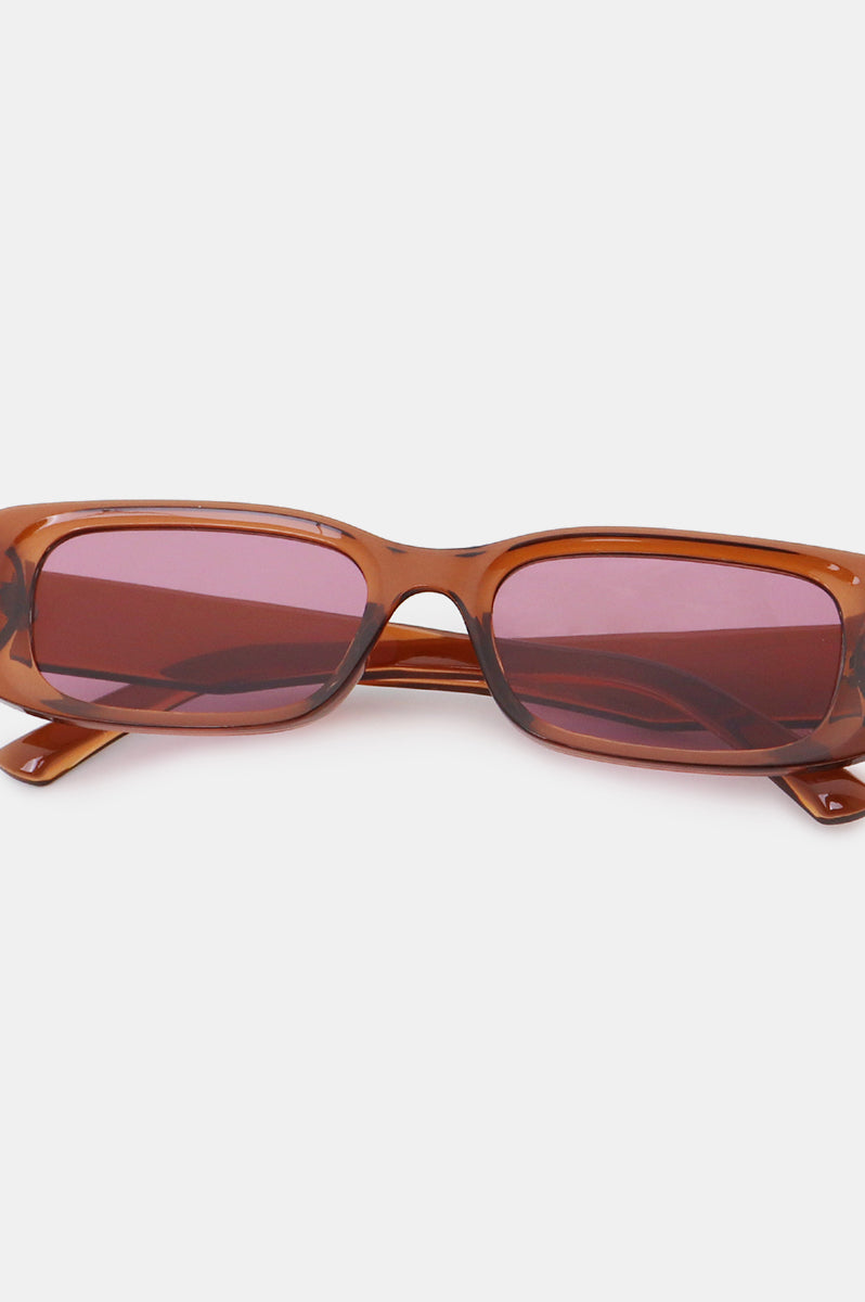 Polycarbonate Frame Rectangle Sunglasses-Stay Foxy Boutique, Florissant, Missouri