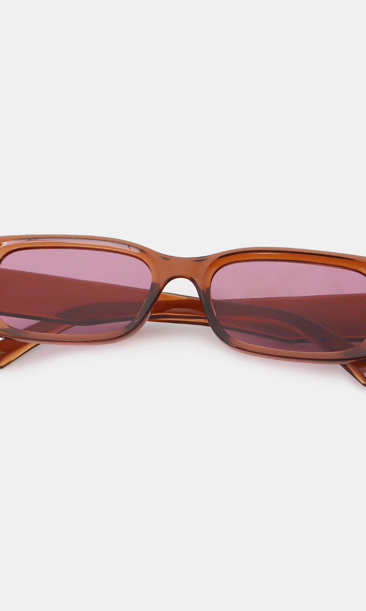 Polycarbonate Frame Rectangle Sunglasses-Stay Foxy Boutique, Florissant, Missouri