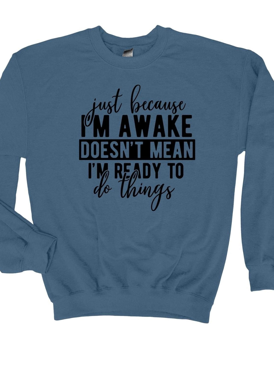Just Because Graphic T-Graphic T-Stay Foxy Boutique, Florissant, Missouri