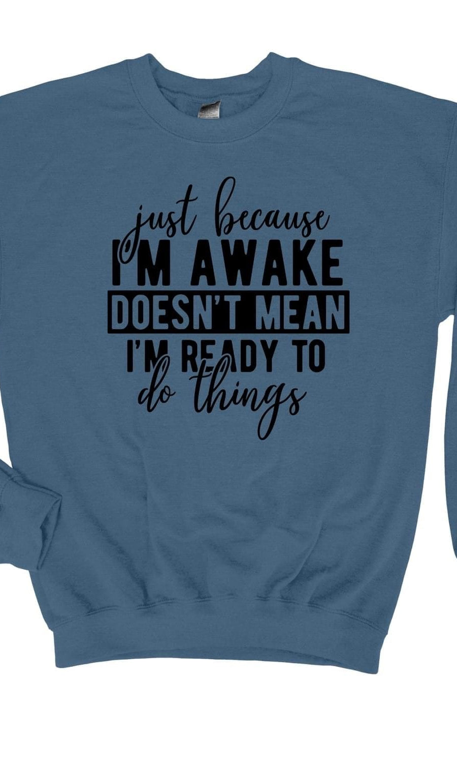 Just Because Graphic T-Graphic T-Stay Foxy Boutique, Florissant, Missouri