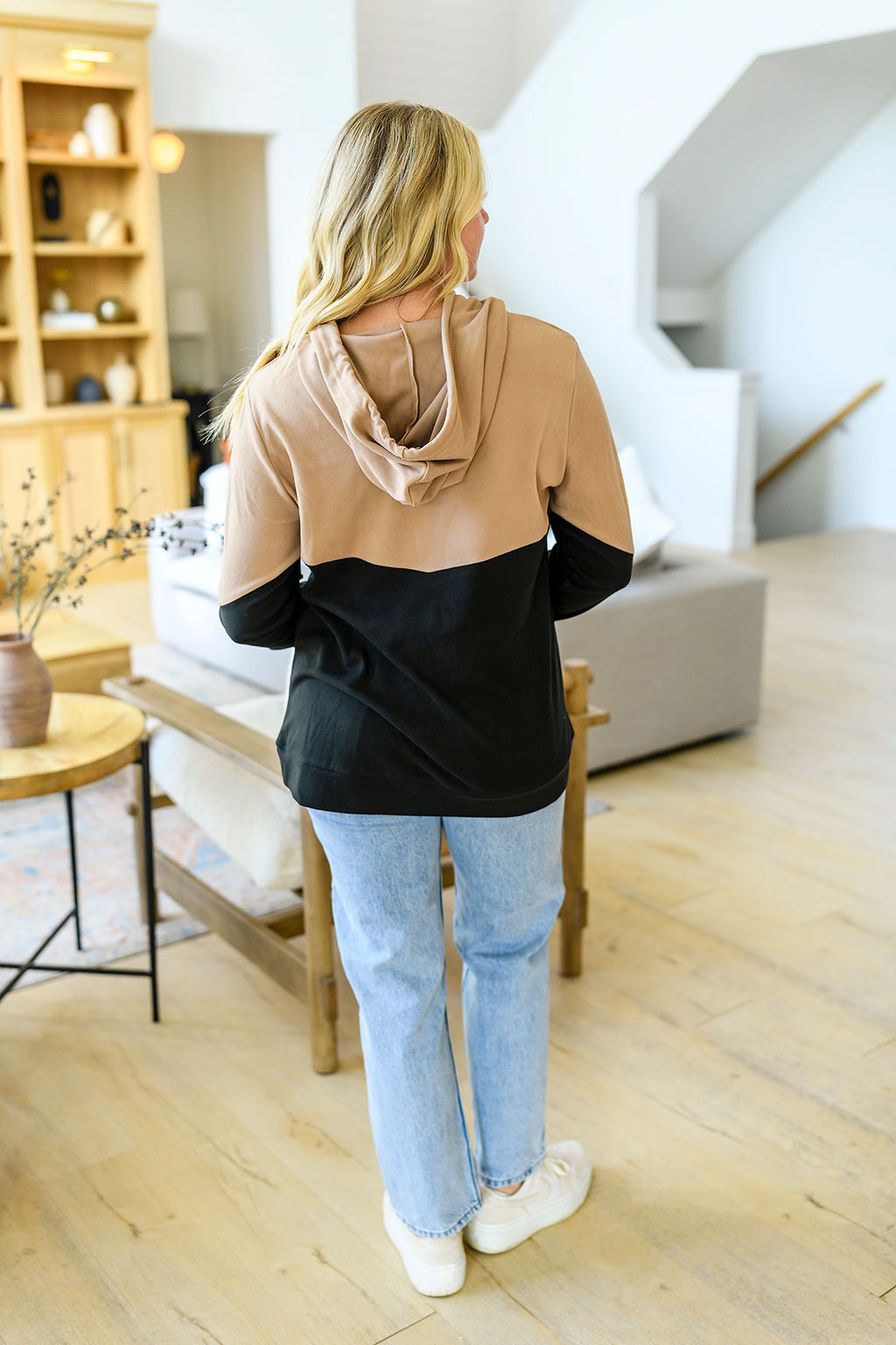 PREORDER: Tara Color Block Hoodie in Three Colors-Womens-Stay Foxy Boutique, Florissant, Missouri