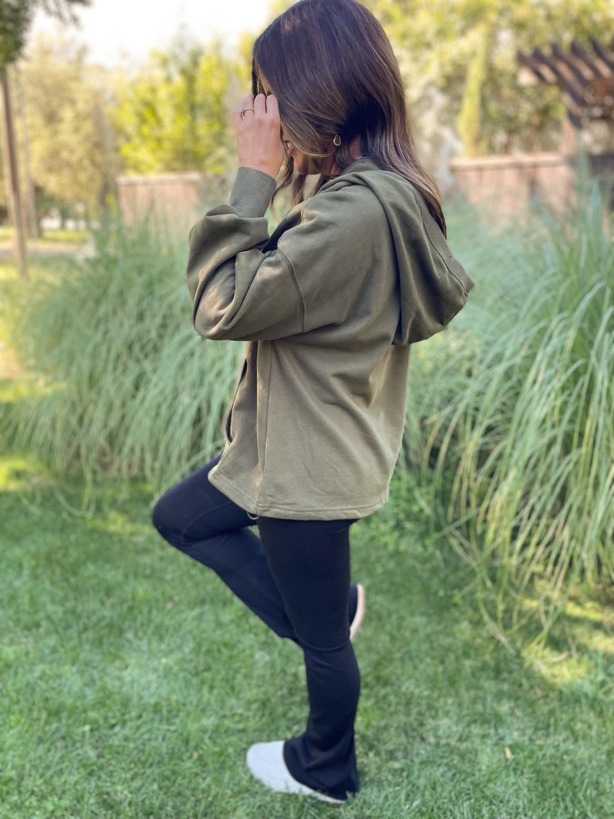 Hendrick Half Zip Hoodie in Nine Colors-Womens-Stay Foxy Boutique, Florissant, Missouri