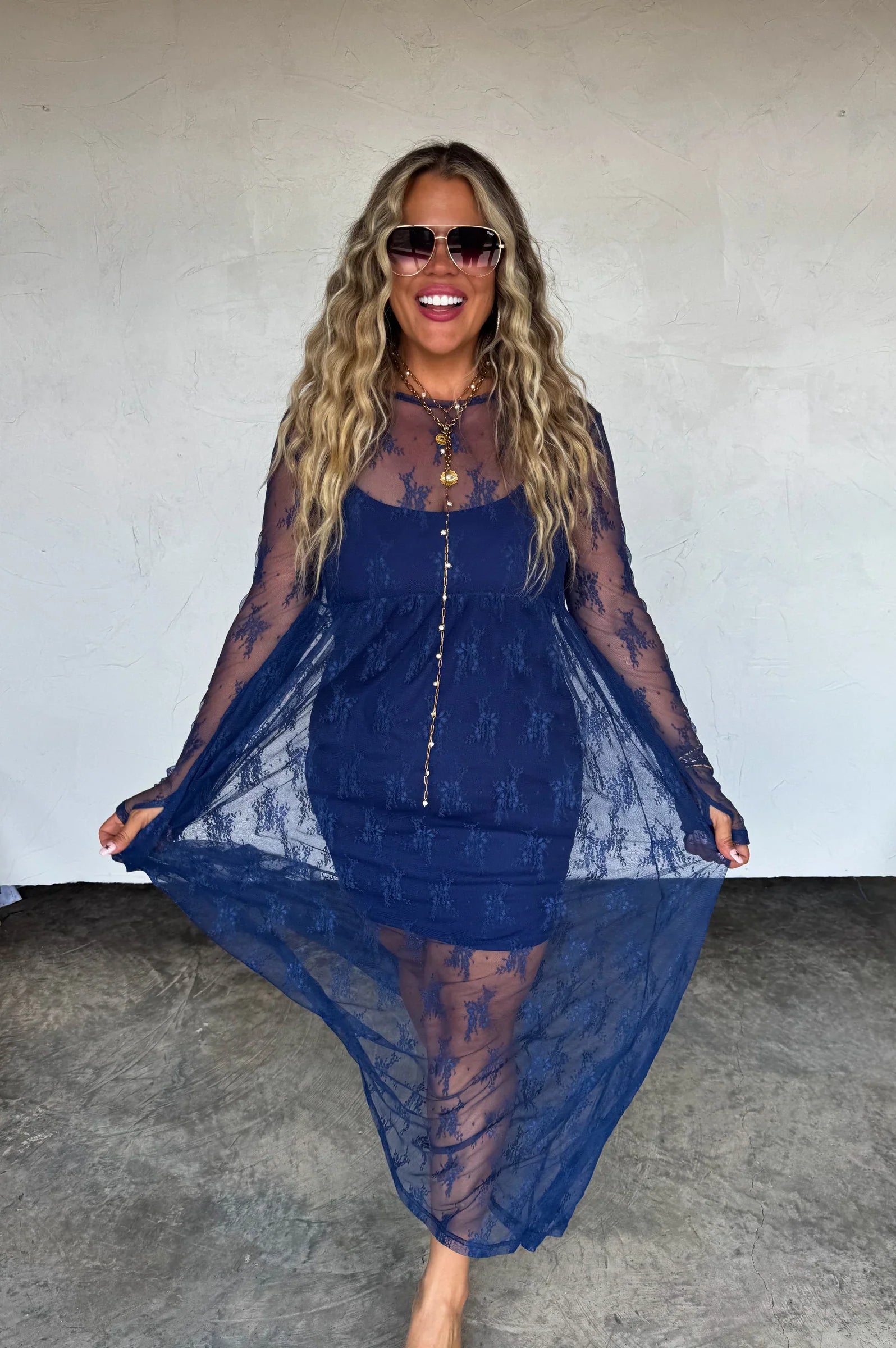 PREORDER: Evangeline Lace Dress-Womens-Stay Foxy Boutique, Florissant, Missouri