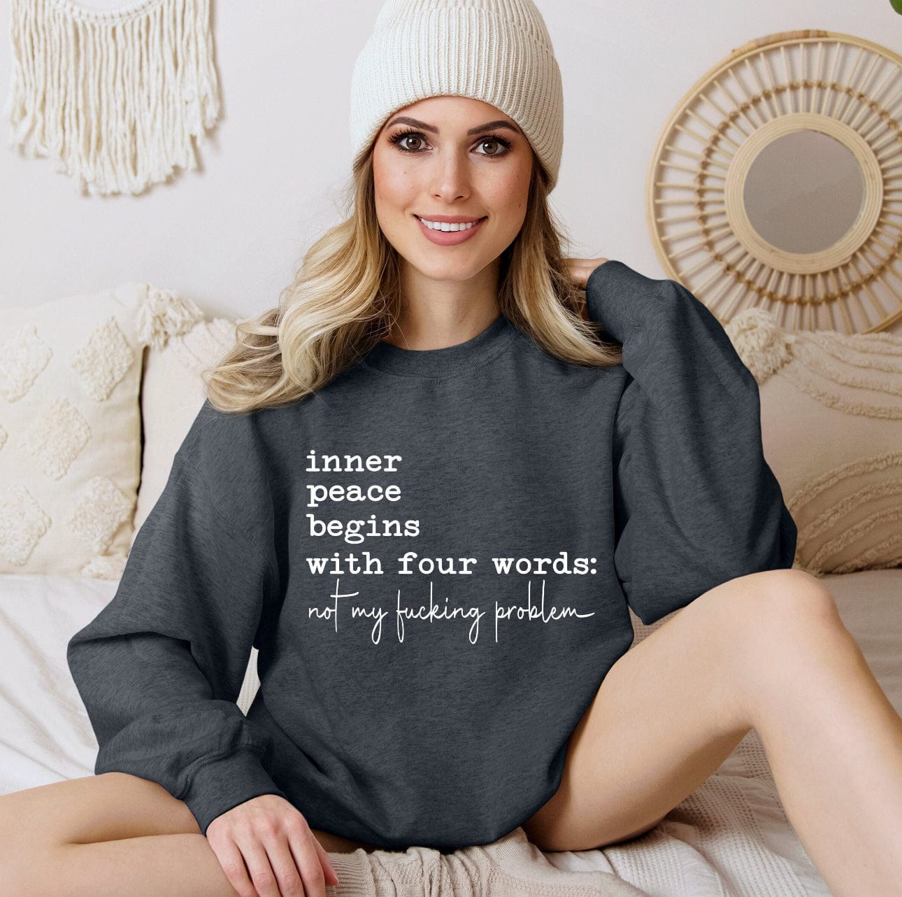 Inner Peace Graphic T-Graphic T-Stay Foxy Boutique, Florissant, Missouri