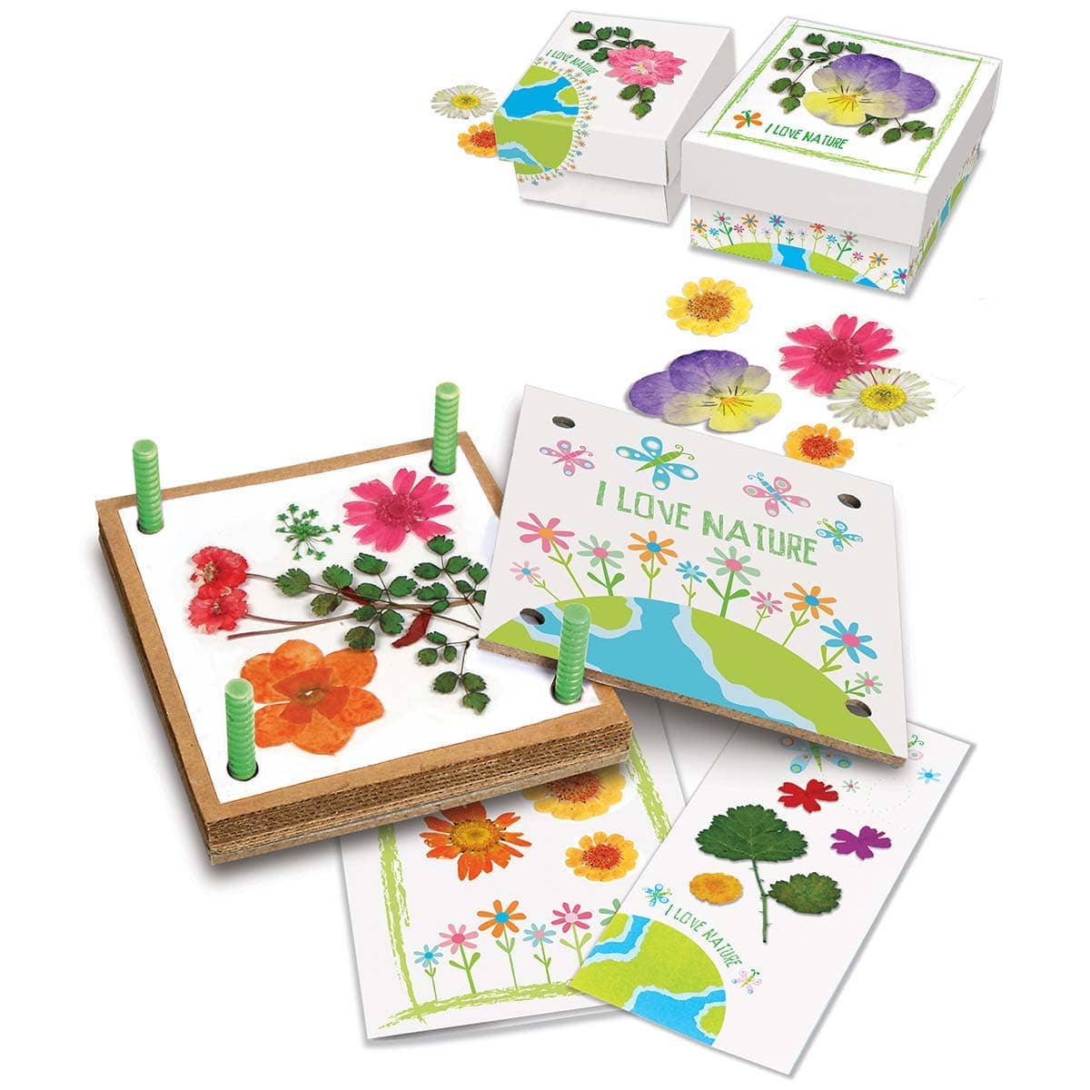 4M Pressed Flower Art, DIY Kit-Stay Foxy Boutique, Florissant, Missouri