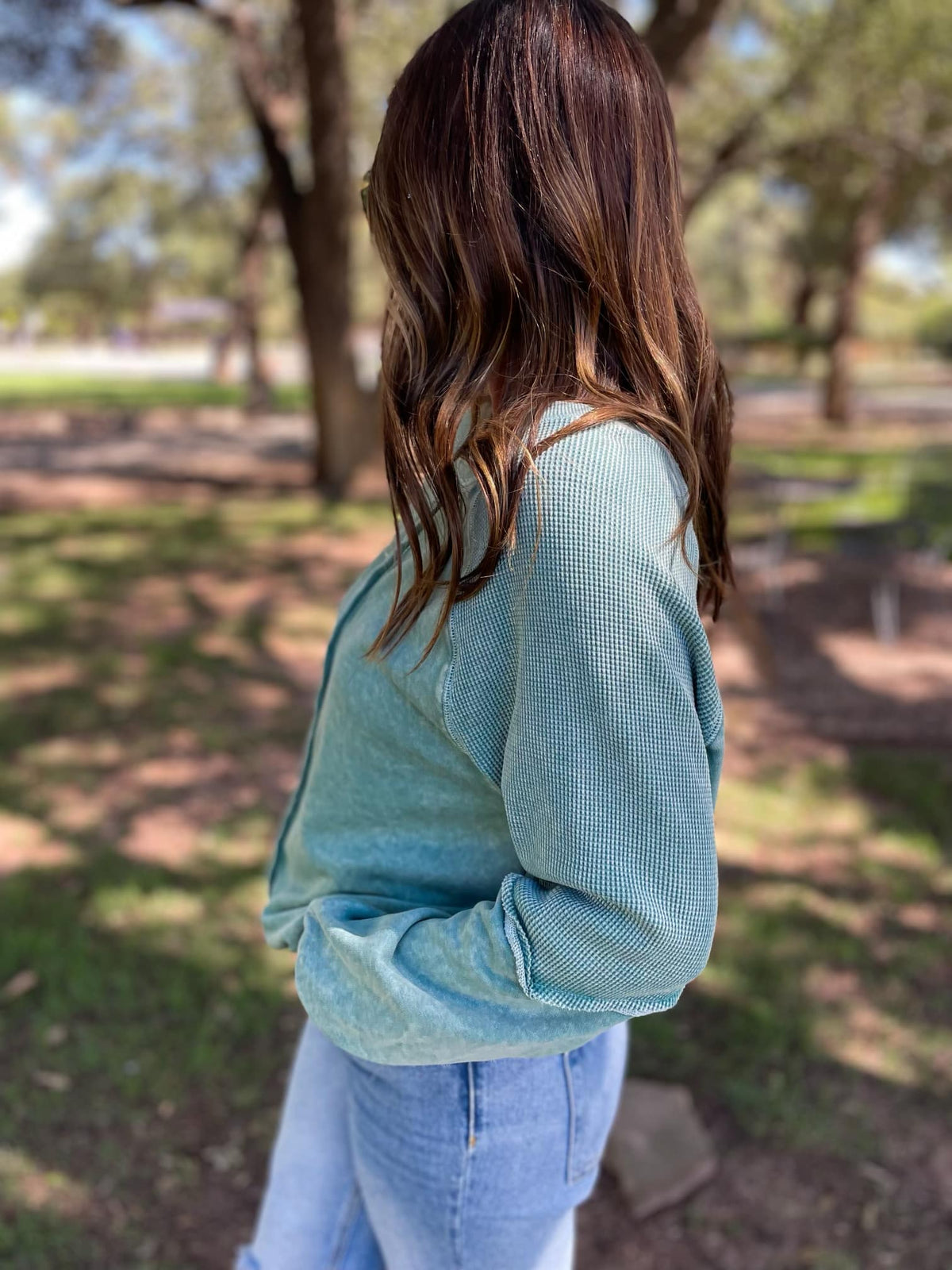 PREORDER: Best Selling Elliott Exposed Seam Sweatshirt in Five Colors-Womens-Stay Foxy Boutique, Florissant, Missouri