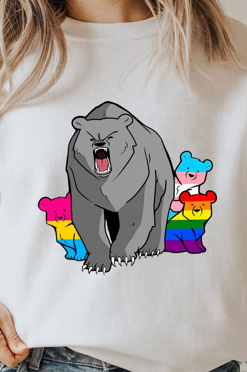 Mama Bear Graphic T-Graphic T-Stay Foxy Boutique, Florissant, Missouri