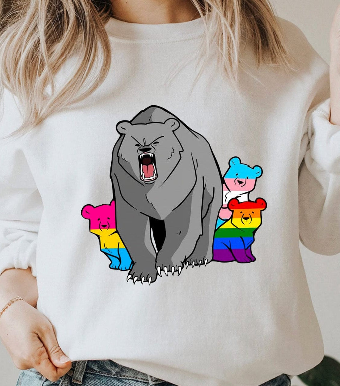 Mama Bear Graphic T-Graphic T-Stay Foxy Boutique, Florissant, Missouri