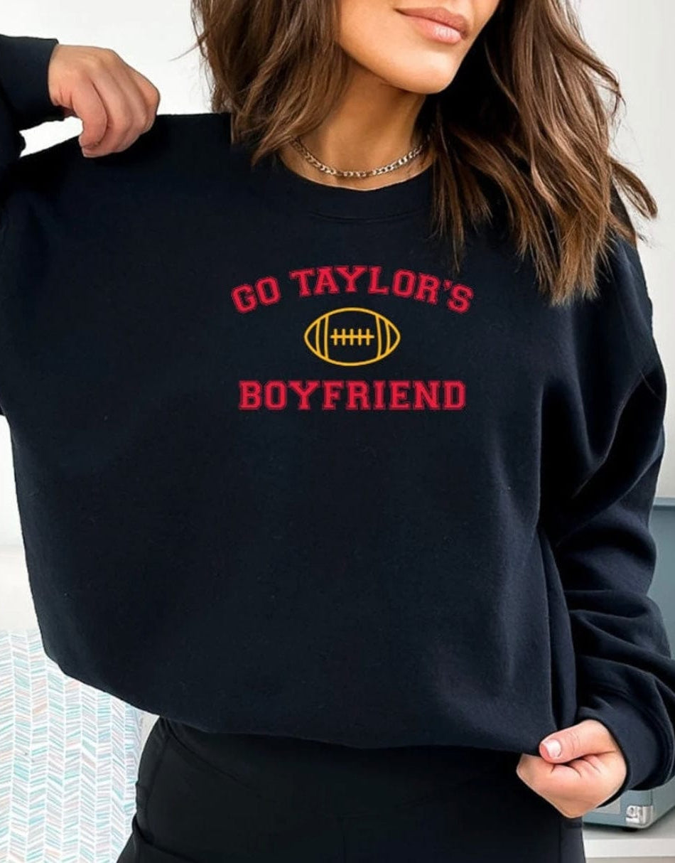 Go Taylor’s Boyfriend Graphic T-Graphic T-Stay Foxy Boutique, Florissant, Missouri