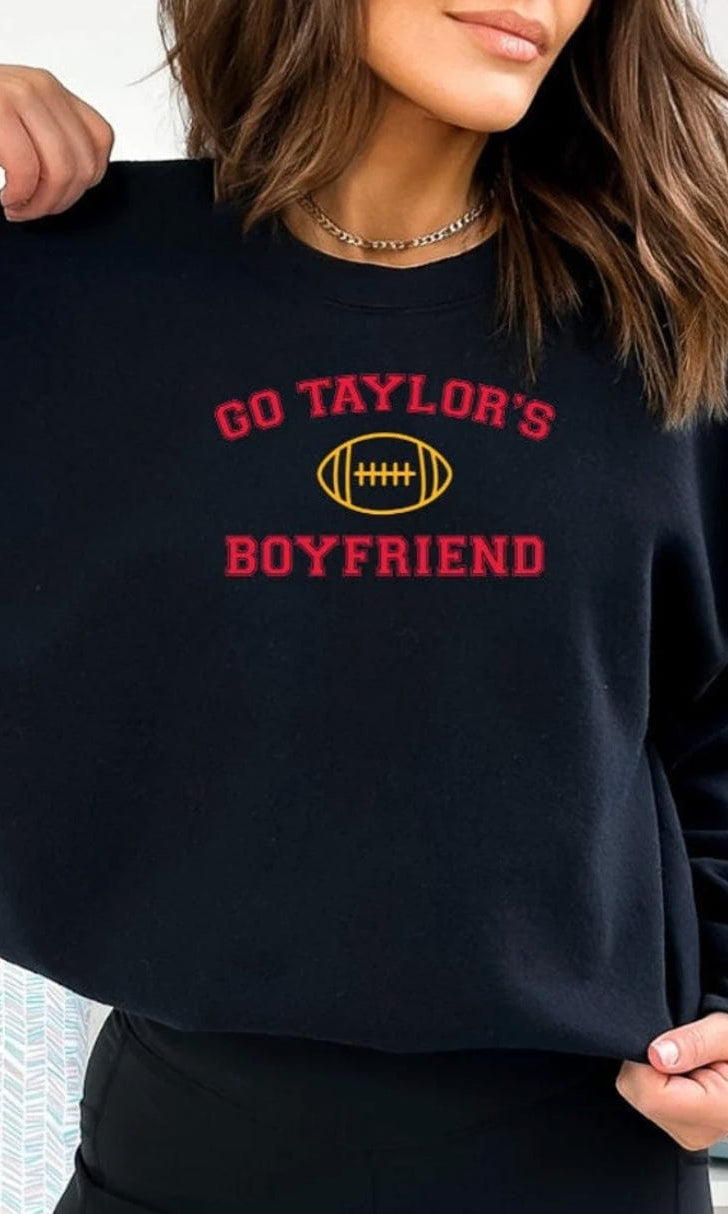 Go Taylor’s Boyfriend Graphic T-Graphic T-Stay Foxy Boutique, Florissant, Missouri