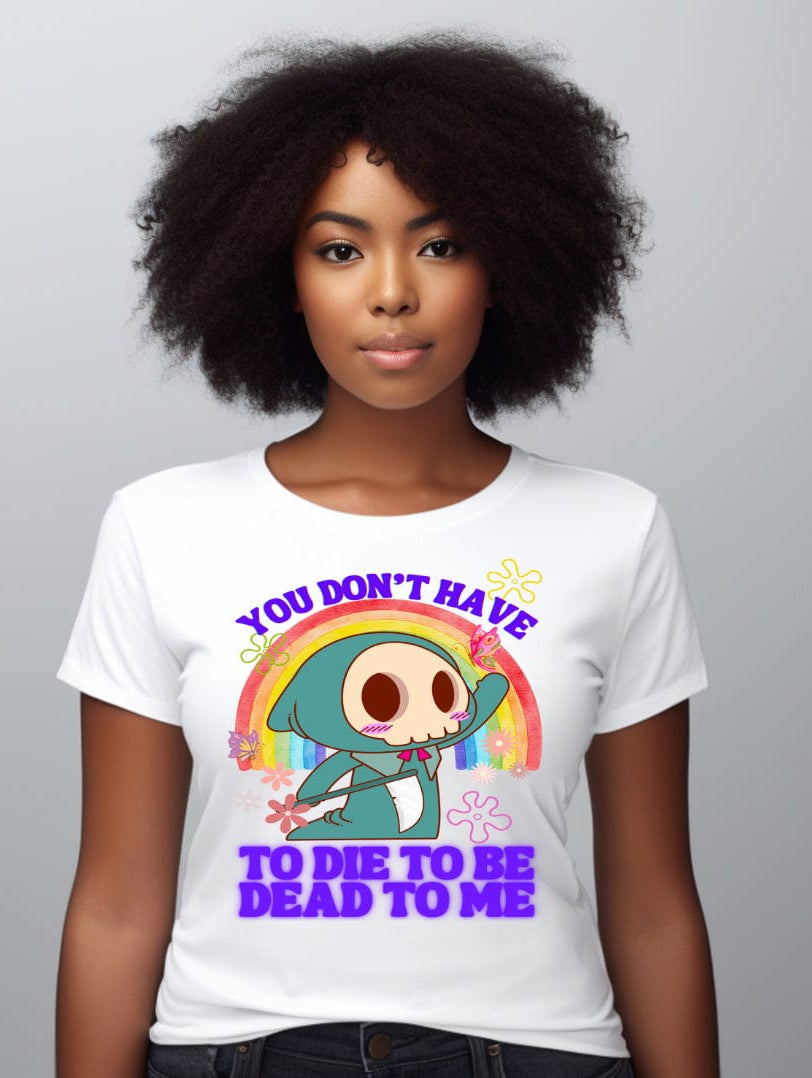 Dead To Me Graphic T TT-Graphic T-Stay Foxy Boutique, Florissant, Missouri