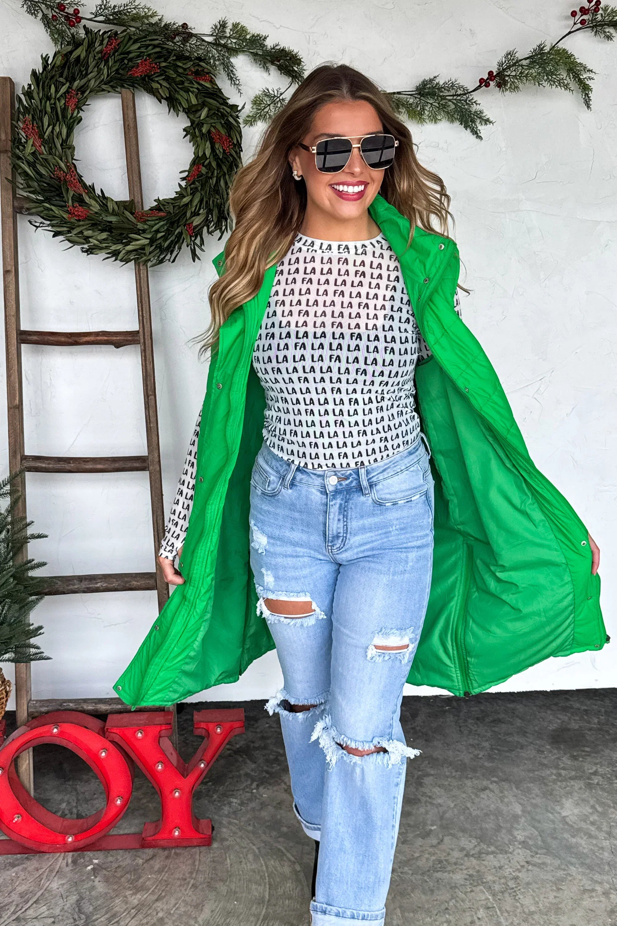 PREORDER: Kendall Long Puffer Vest-Womens-Stay Foxy Boutique, Florissant, Missouri