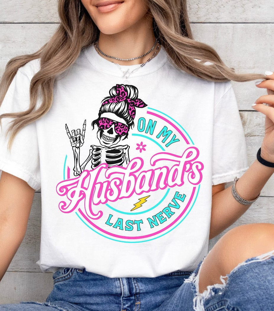 Last Nerve Graphic T-Graphic T-Stay Foxy Boutique, Florissant, Missouri