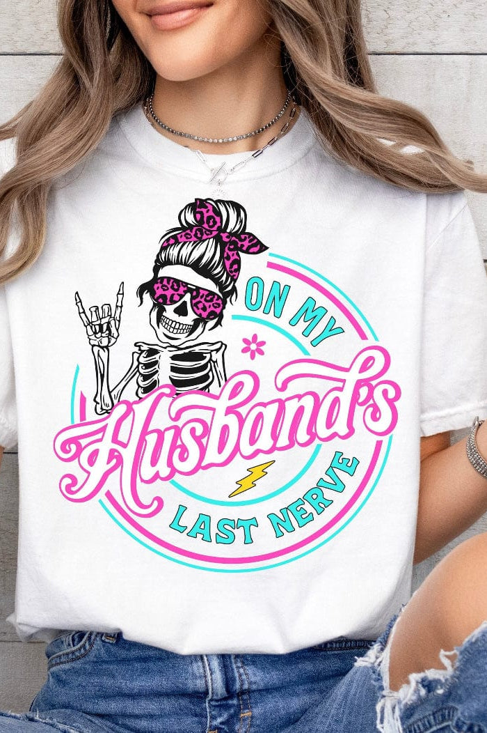 Last Nerve Graphic T-Graphic T-Stay Foxy Boutique, Florissant, Missouri