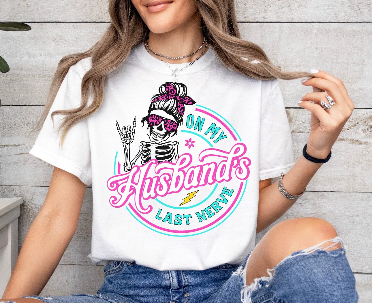 Last Nerve Graphic T-Graphic T-Stay Foxy Boutique, Florissant, Missouri