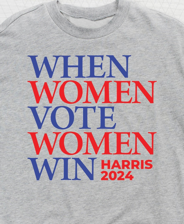 When Women Vote Graphic T-Graphic T-Stay Foxy Boutique, Florissant, Missouri