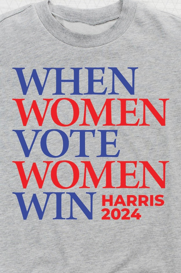 When Women Vote Graphic T-Graphic T-Stay Foxy Boutique, Florissant, Missouri