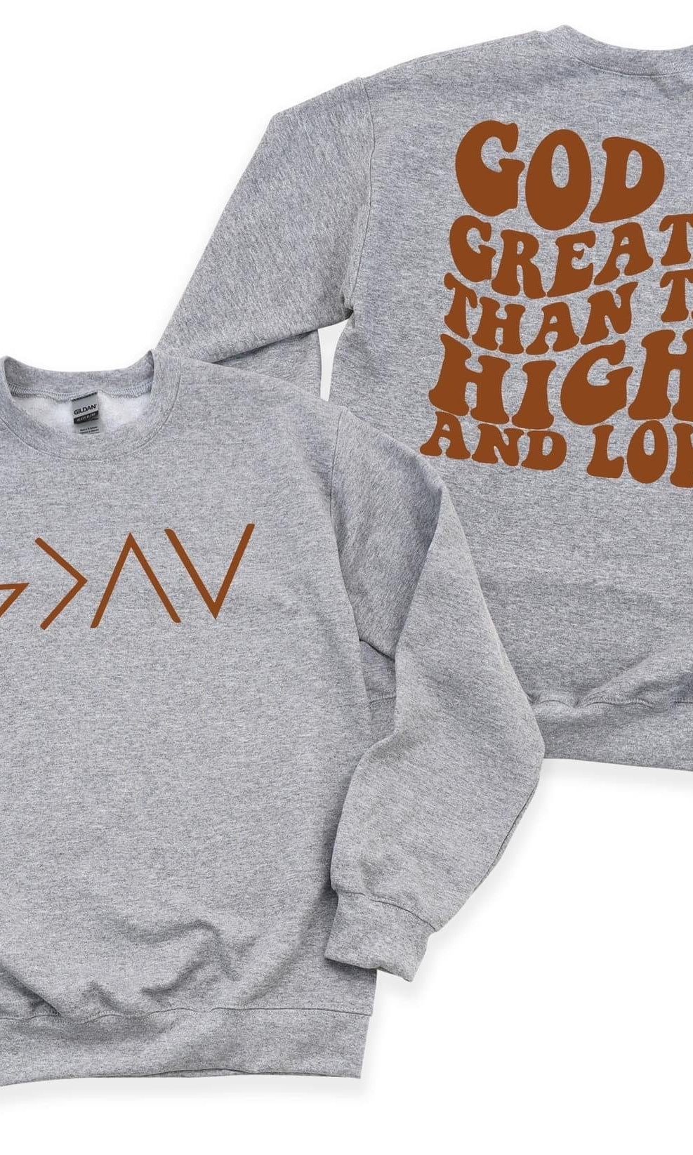 God Is Greater Graphic T-Graphic T-Stay Foxy Boutique, Florissant, Missouri