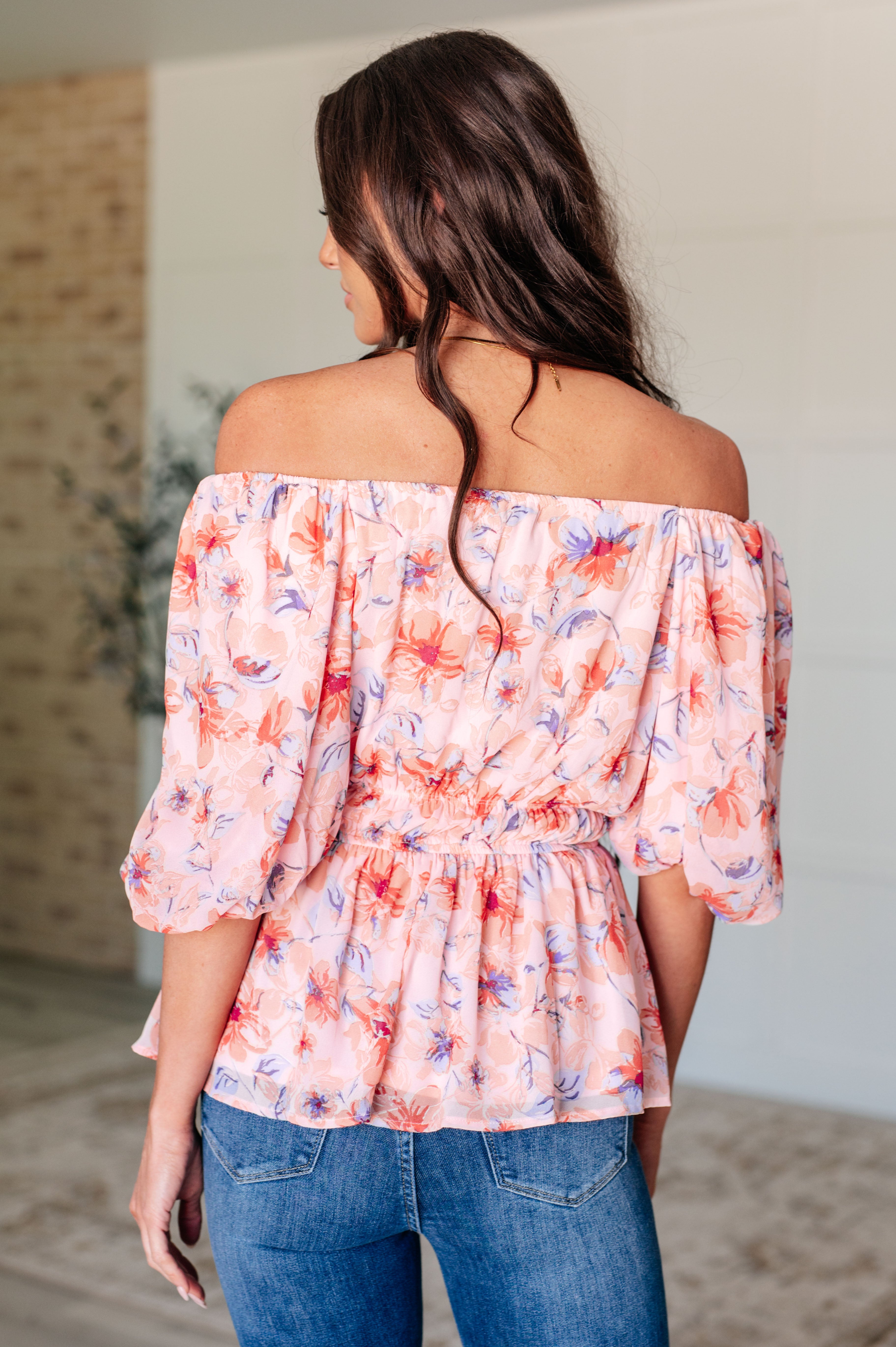 A Powerful Force Square Neck Balloon Sleeve Blouse-Tops-Stay Foxy Boutique, Florissant, Missouri